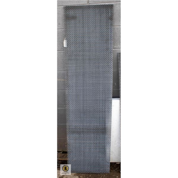 SET OF TWO 65" X 17" HIGH CARBON STEEL SCREENS