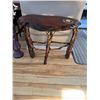 Image 1 : Burlwood table 30 1/2" x 15" x 25 1/2" tall