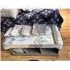 Image 1 : Bench one piece needs a fixing comes with extra cushion covers measures 36" x 16" and 16 inches to s