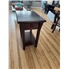 Image 1 : Side table with drawer