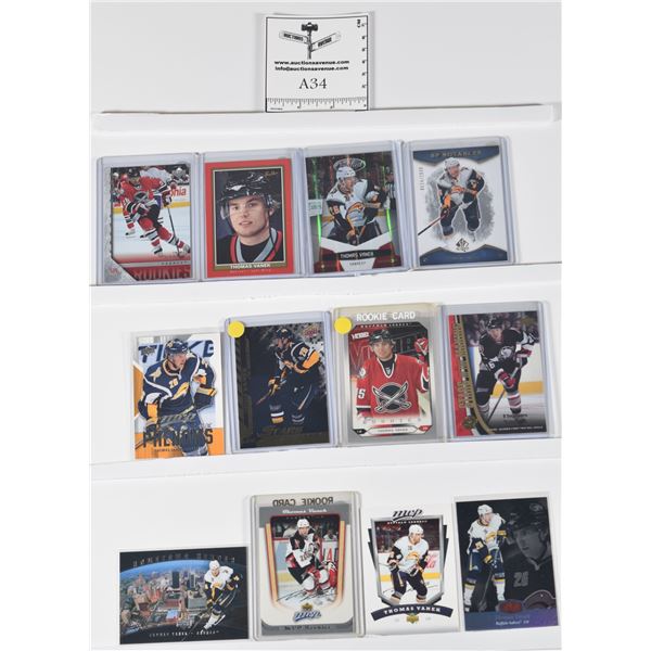 Thomas Vanek Lot 2 incl RCs