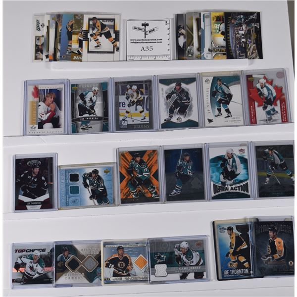 Joe Thornton Lot 1 incl RCs