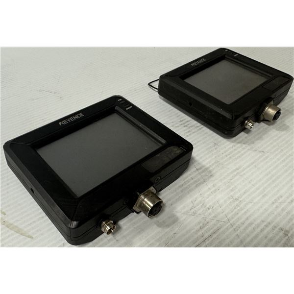(2) Keyence #IV-M30 Intelligent Monitors