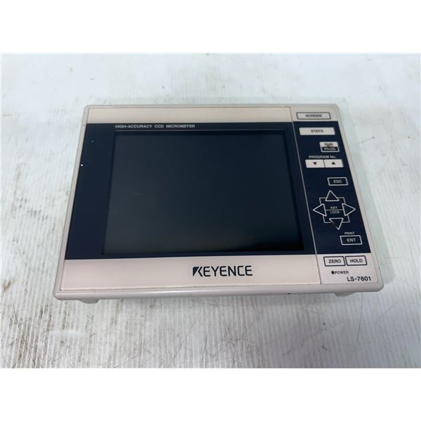 Keyence #LS-7601 Screen
