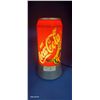 Image 3 : Vintage Coca Cola giant tin can lamp, tested 12" tall