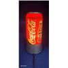 Image 4 : Vintage Coca Cola giant tin can lamp, tested 12" tall