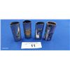Image 1 : 4 vintage lighter cases. Mother of pearl, turquoise stone, very nice horse w/engraving