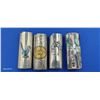 Image 3 : 4 vintage lighter cases. Mother of pearl, turquoise stone, very nice horse w/engraving