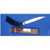 Image 4 : Malaysian knife with decorative wooden sheath