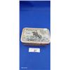 Image 1 : Vintage Imperial tobacco tin Repeater with RCMP mountie 6.5" x4" x2"
