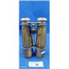 Image 1 : Nice vintage brass binoculars