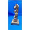 Image 2 : Miniature carved totem, 10"