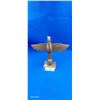 Image 1 : Miniature carved totem 9" signed