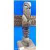 Image 3 : Miniature carved totem 9" signed