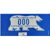 Image 1 : Mint NOS 1980s NWT polar bear sample license plate