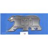 Image 2 : Mint NOS 1980s NWT polar bear sample license plate