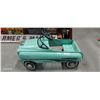 Image 1 : Original Murray Rocket Ballbearing pedal car in stunning two-tone teal 33"