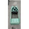 Image 2 : Original Murray Rocket Ballbearing pedal car in stunning two-tone teal 33"