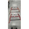 Image 1 : Pair of antique 2-man saws 27" long