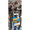 Image 2 : Nice Hotwheels display rack (cars not included) 63" high