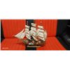 Image 1 : Vintage wooden ship model Cuttysark 19"