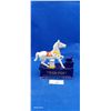 Image 3 : Cast iron trick pony coin bank 7" long