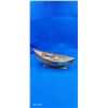 Image 1 : Wooden row boat display 13"