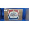Image 1 : Wooden Molson Canadian beer sign 17"x11"