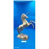 Image 1 : Brass Unicorn statue 16" tall