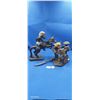 Image 1 : 2 African wooden scluptures drums,horse,knife