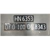 Image 1 : Lot of 3 Australian and New Zealand   license plates