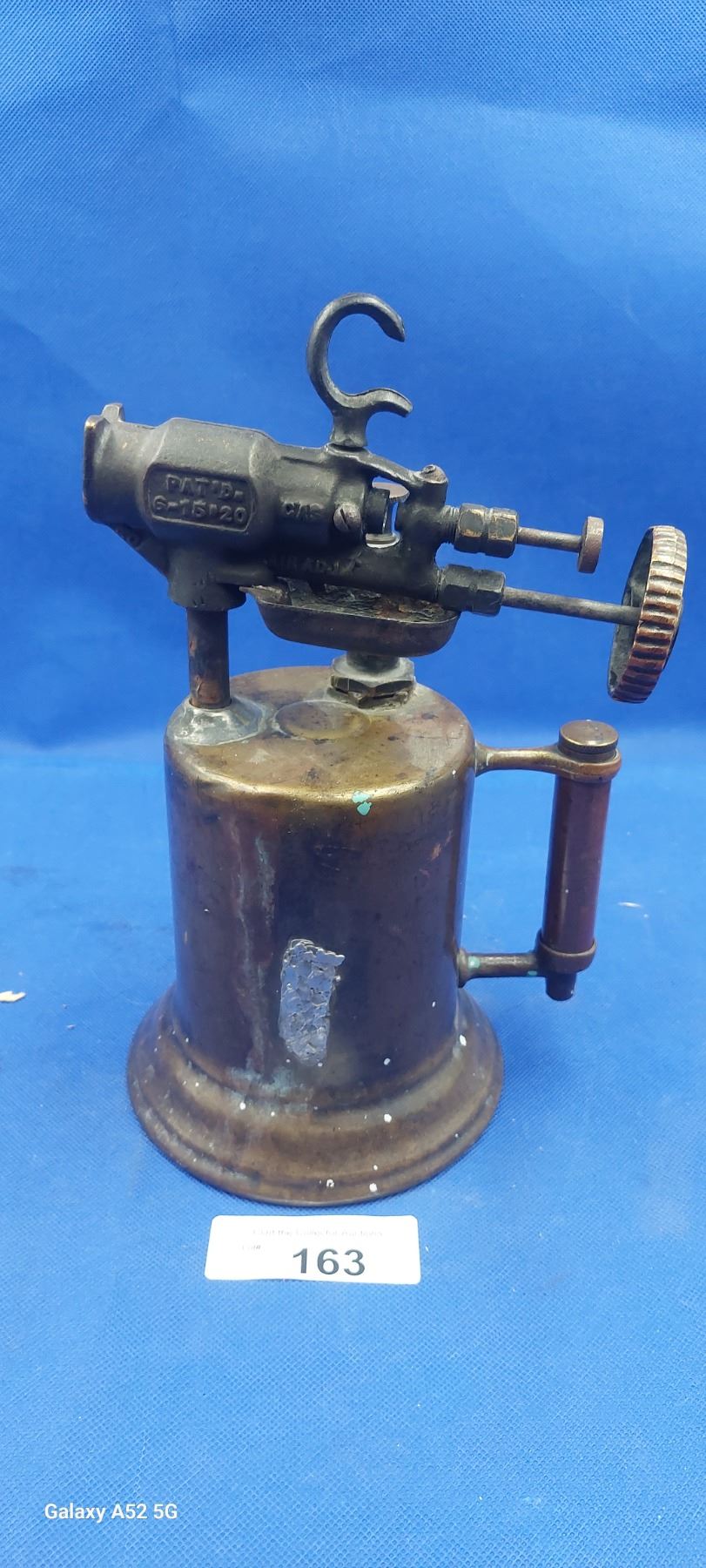 Antique blow torch