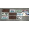 Image 2 : Lot of 7 Canadian license plates