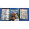 Image 2 : Lot of 10 collectable train pieces & 2 railroad DVD series