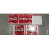 Image 1 : 3, 12 packs of  12"x12" Coke decals
