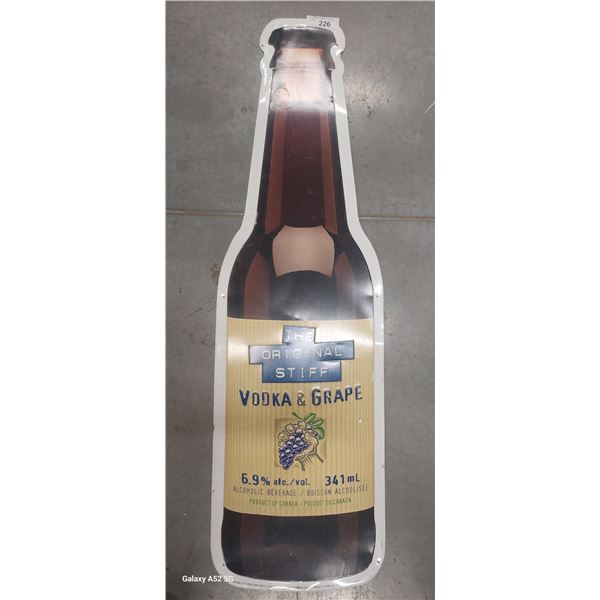 Reproduction beer sign 44" x 13"