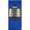 Image 1 : Antique brass Hotel sign 11"x7.5"