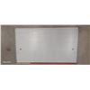 Image 2 : Vintage metal Shell V-Power sign, 41"x24"