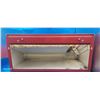 Image 5 : Vintage metal Shell gas & oil themed seal beam lamp display box 20"x12"x10"
