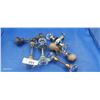 Image 1 : Lot of 6 door knobs metal and glass