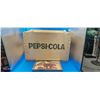 Image 1 : Vintage wooden Pepsi crate with framed Domestic Shortening picture