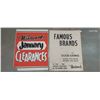 Image 1 : Lot of 2 cardboard ads 28"x24"