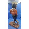 Image 2 : Vintage wooden golfer statue with club 20" tall