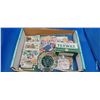 Image 1 : Vintage collectibles Texaco/B-A/Snale tins/pictures etc.