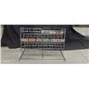 Image 1 : Vintage metal counter top store display chewing gum rack, 24"x15" Dentyne