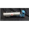 Image 1 : Folk art wooden Texaco tanker truck 21"