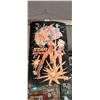 Image 1 : 1970s black light velvet "Star Attack" poster 32"x21"