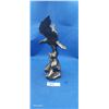 Image 2 : Brass eagle statue 13" tall