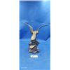 Image 3 : Brass eagle statue 13" tall