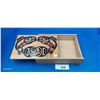 Image 2 : Very nice "Killer Whales" westcoast indigenous art cedar box 9"x6"x2"